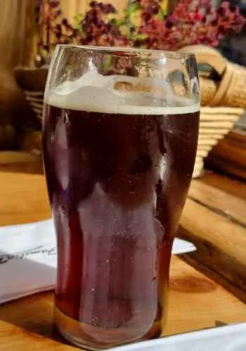 Vaso de cerveza artesanal Weiss